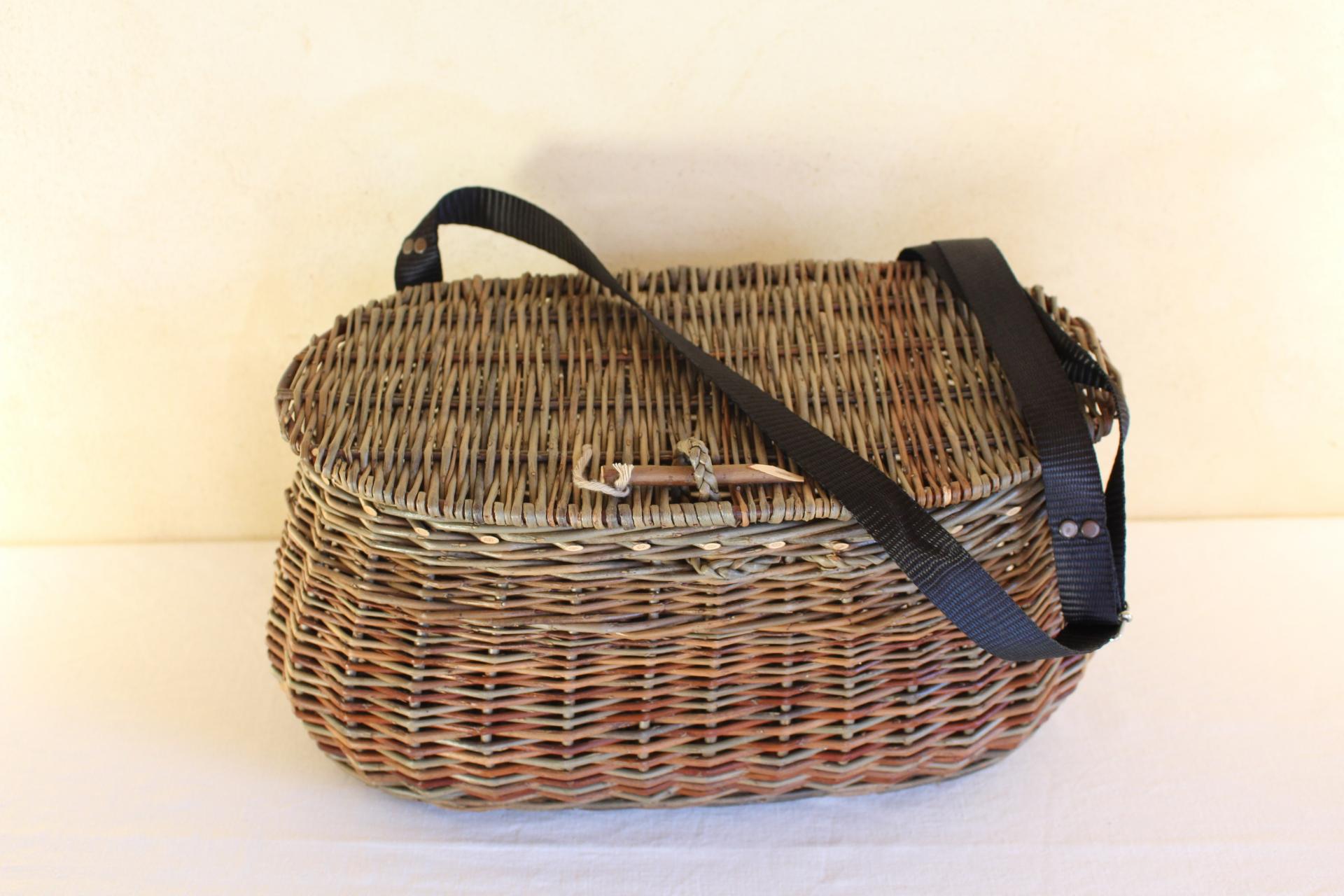 Panier peche osier